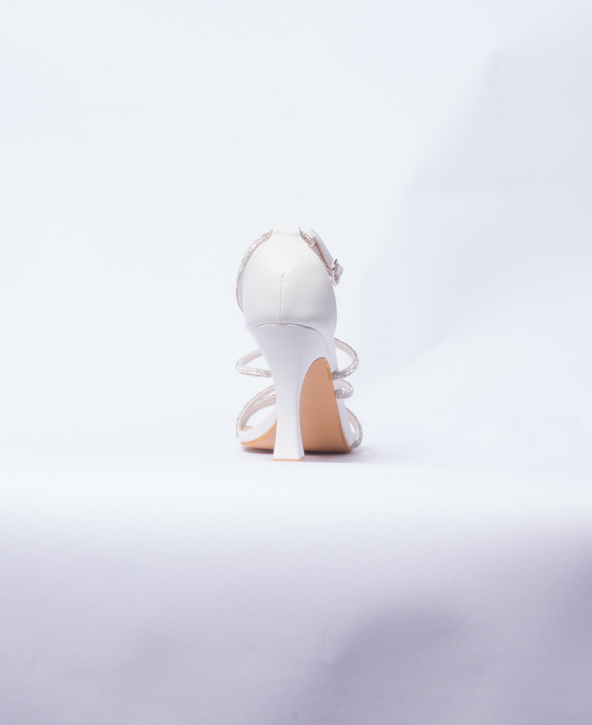 Sandalo con strass - Bianco