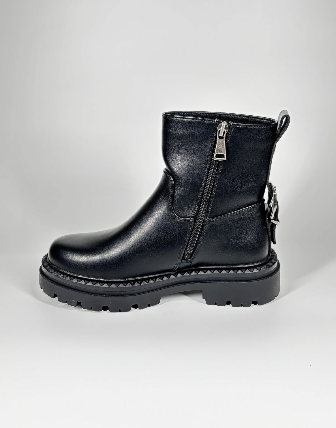 Stivaletto in ecopelle - Nero