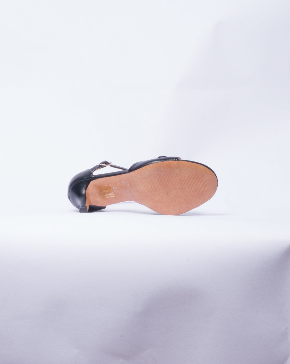 Sandalo Elegante Donna con Tacco Medio – Nero