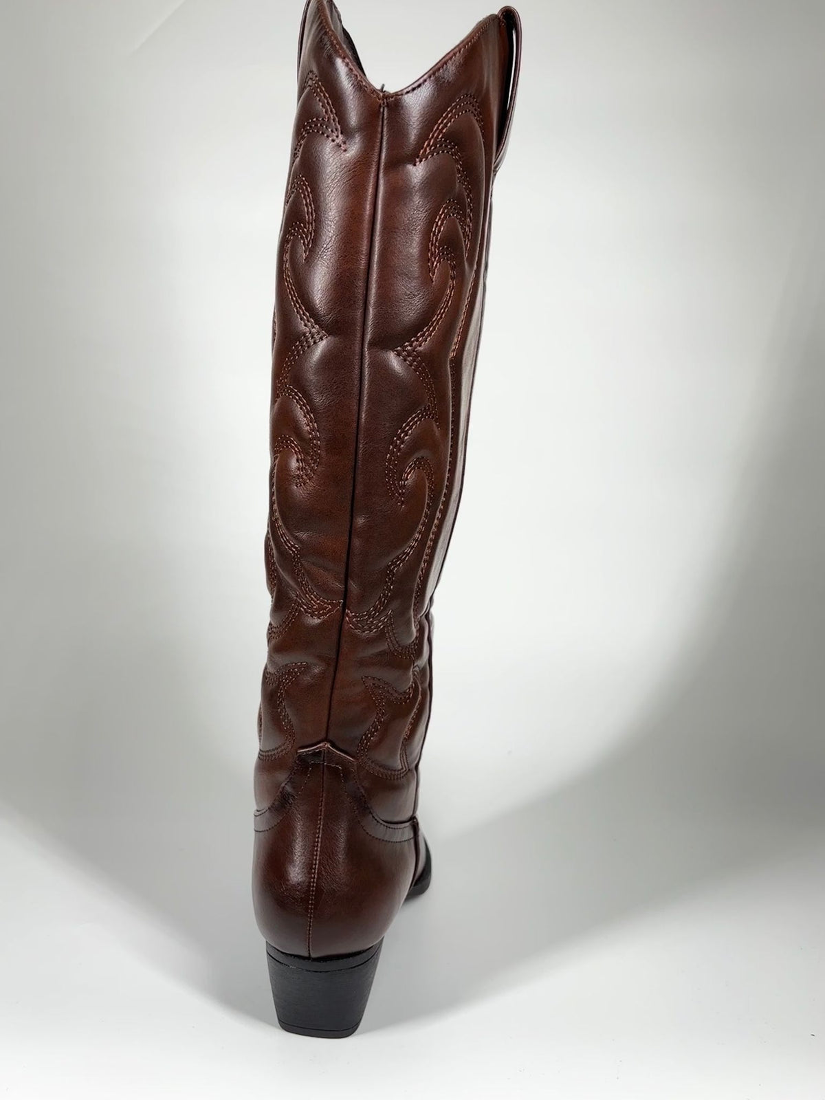 Stivale Alto Western - Marrone