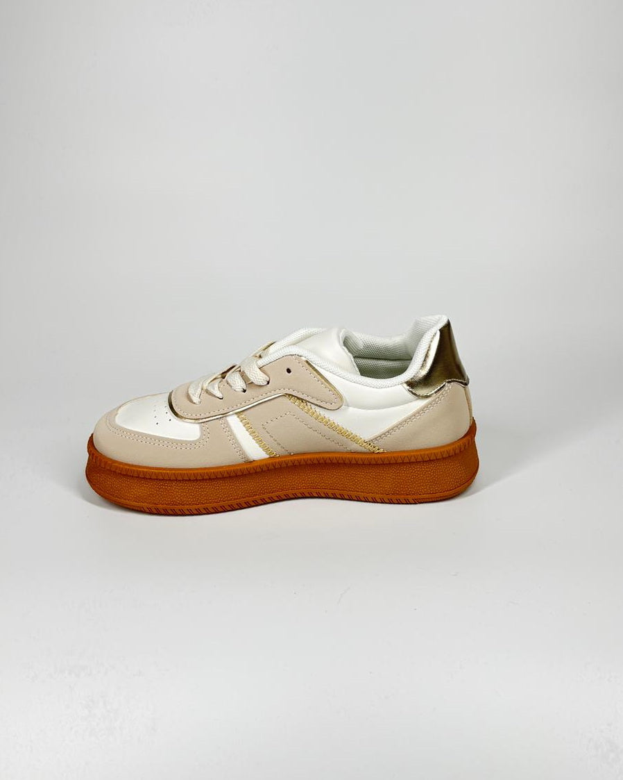 Sneakers retrò - Beige