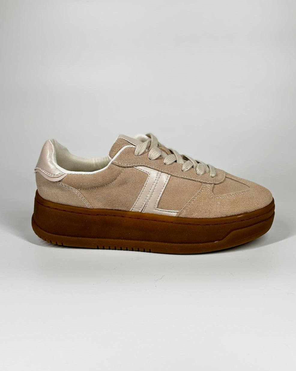 Sneakers Platform - Beige