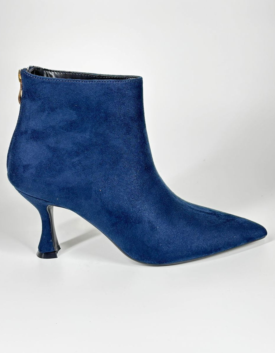 Stivaletti Donna Scamosciati - Blu
