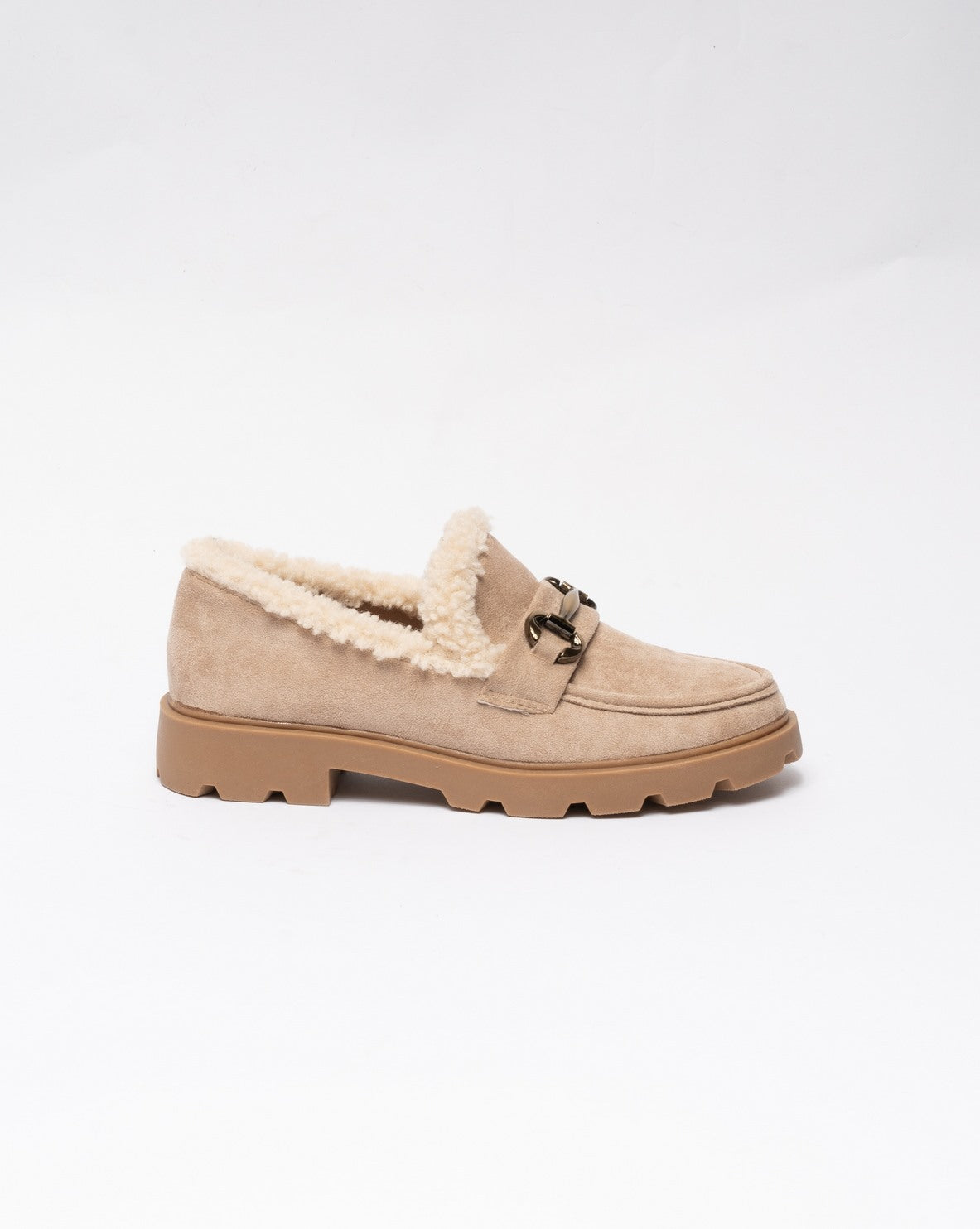 immagine-2-sstore-mocassino-chunky-da-donna-in-ecocamoscio-con-pelliccia-artificiale-beige-mocassini-6678_khaki