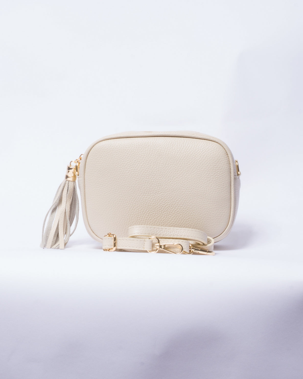 Borsa piccola con tracolla interna intercambiabile - Beige