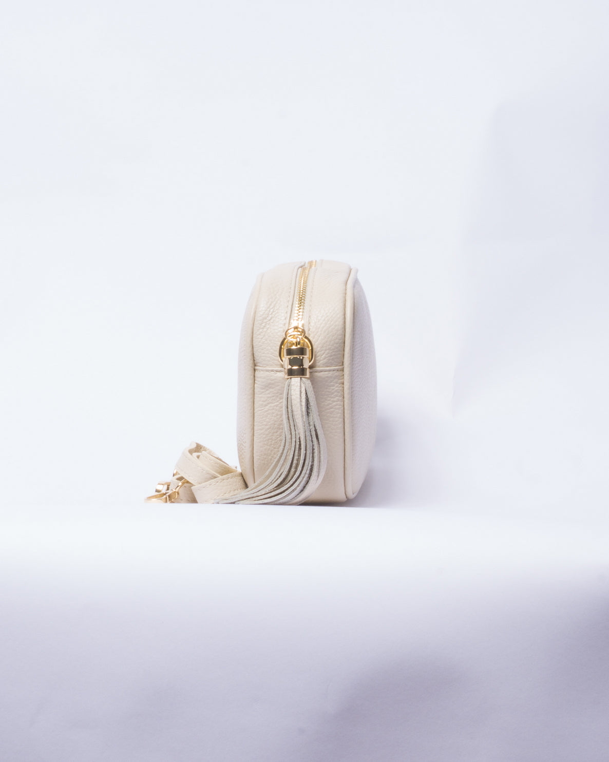 Borsa piccola con tracolla interna intercambiabile - Beige