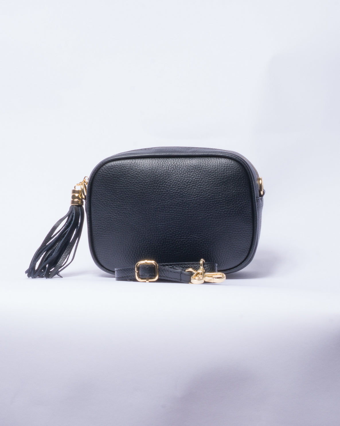 Borsa piccola con tracolla interna intercambiabile - Nero