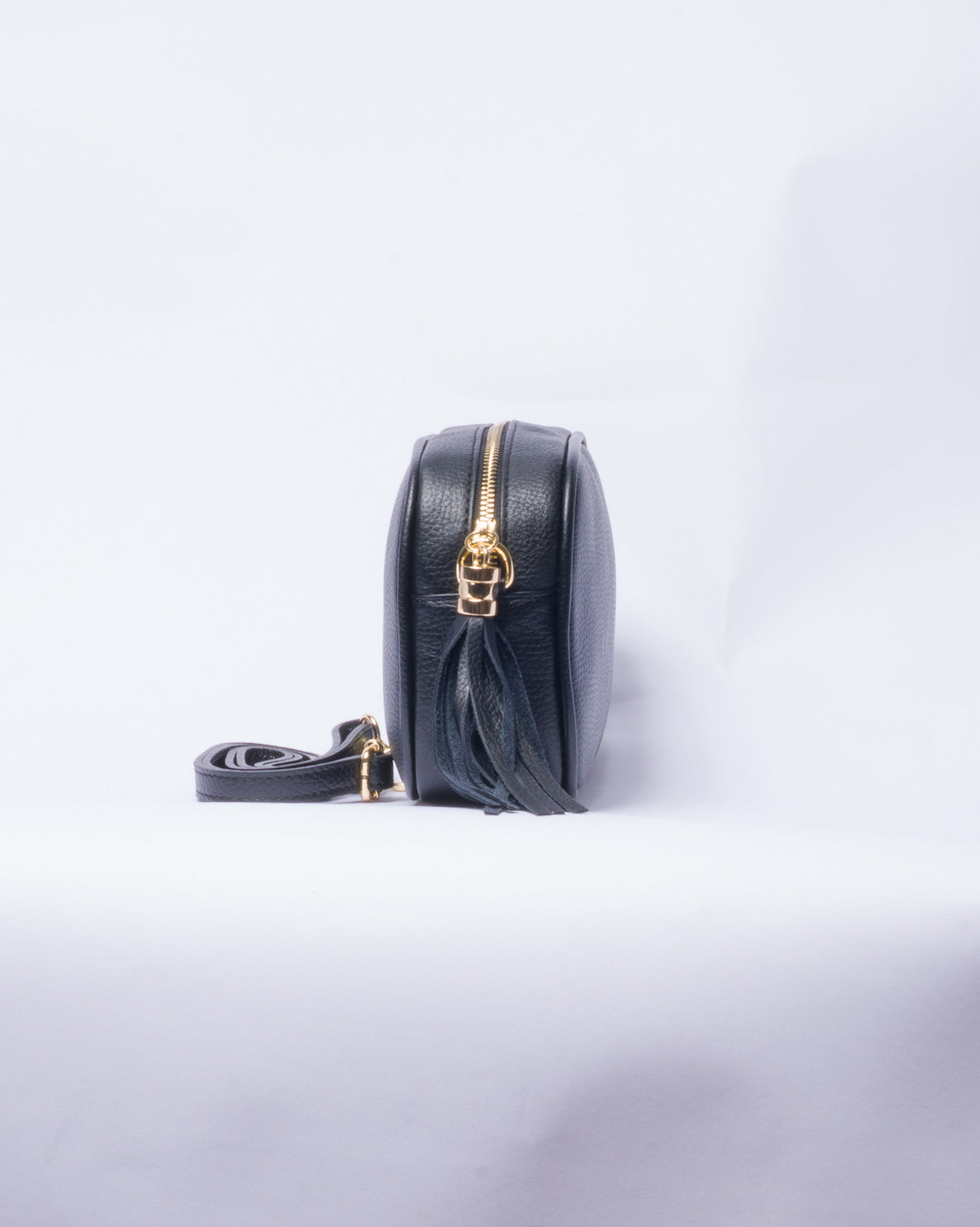 Borsa piccola con tracolla interna intercambiabile - Nero