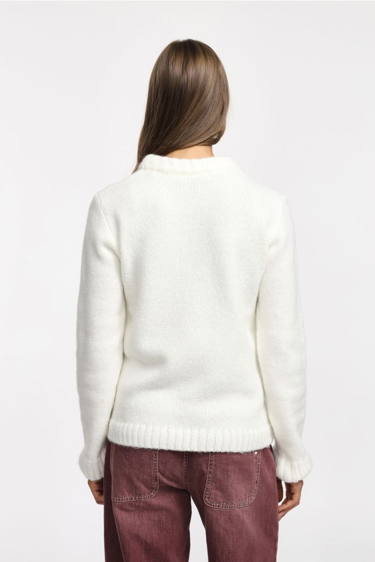 Pullover Please con maniche lunghe stampato