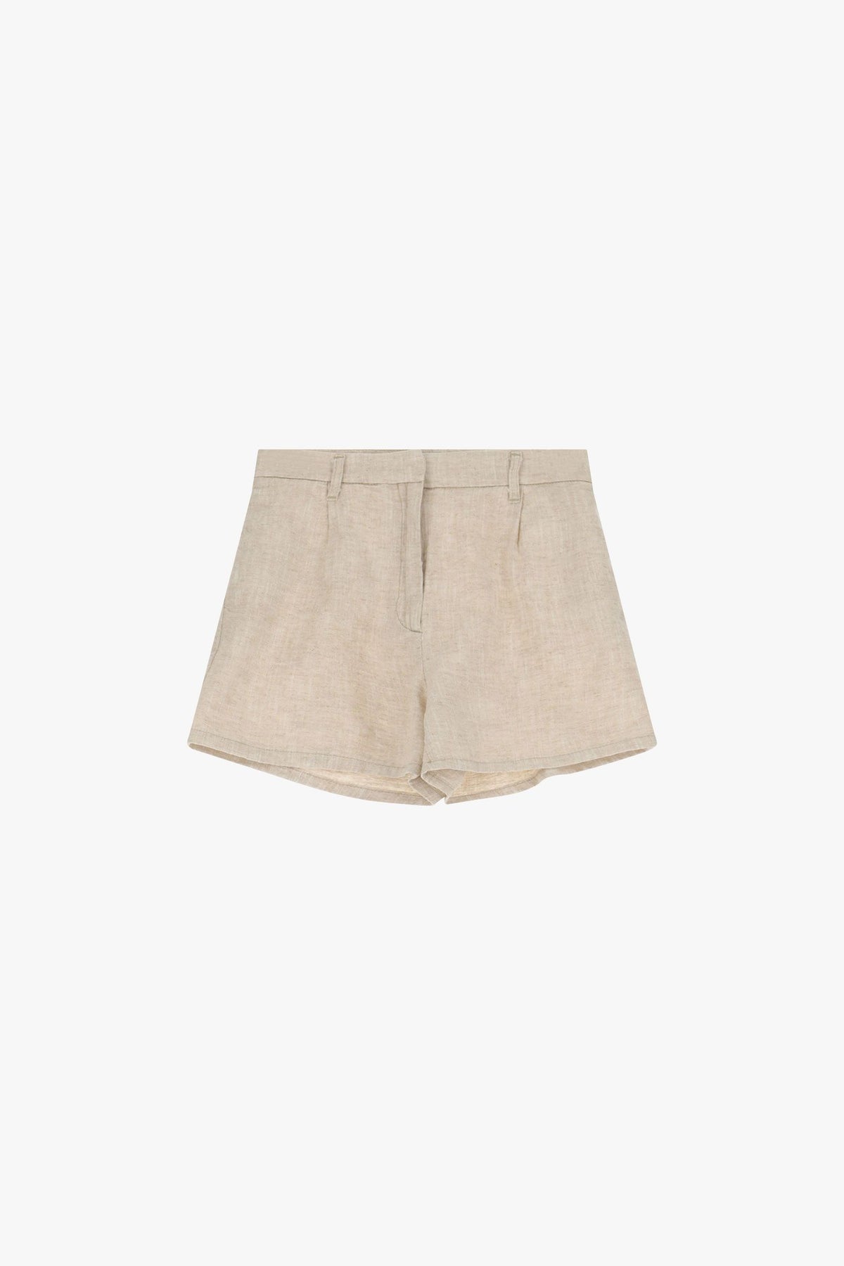 Pantaloncini regular-fit tinta unita - Beige