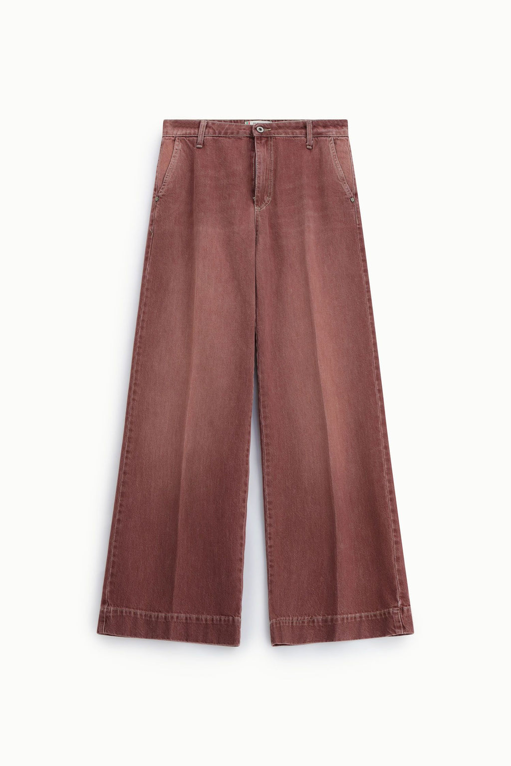 Jeans gamba ampia tasche chino Please - Purple