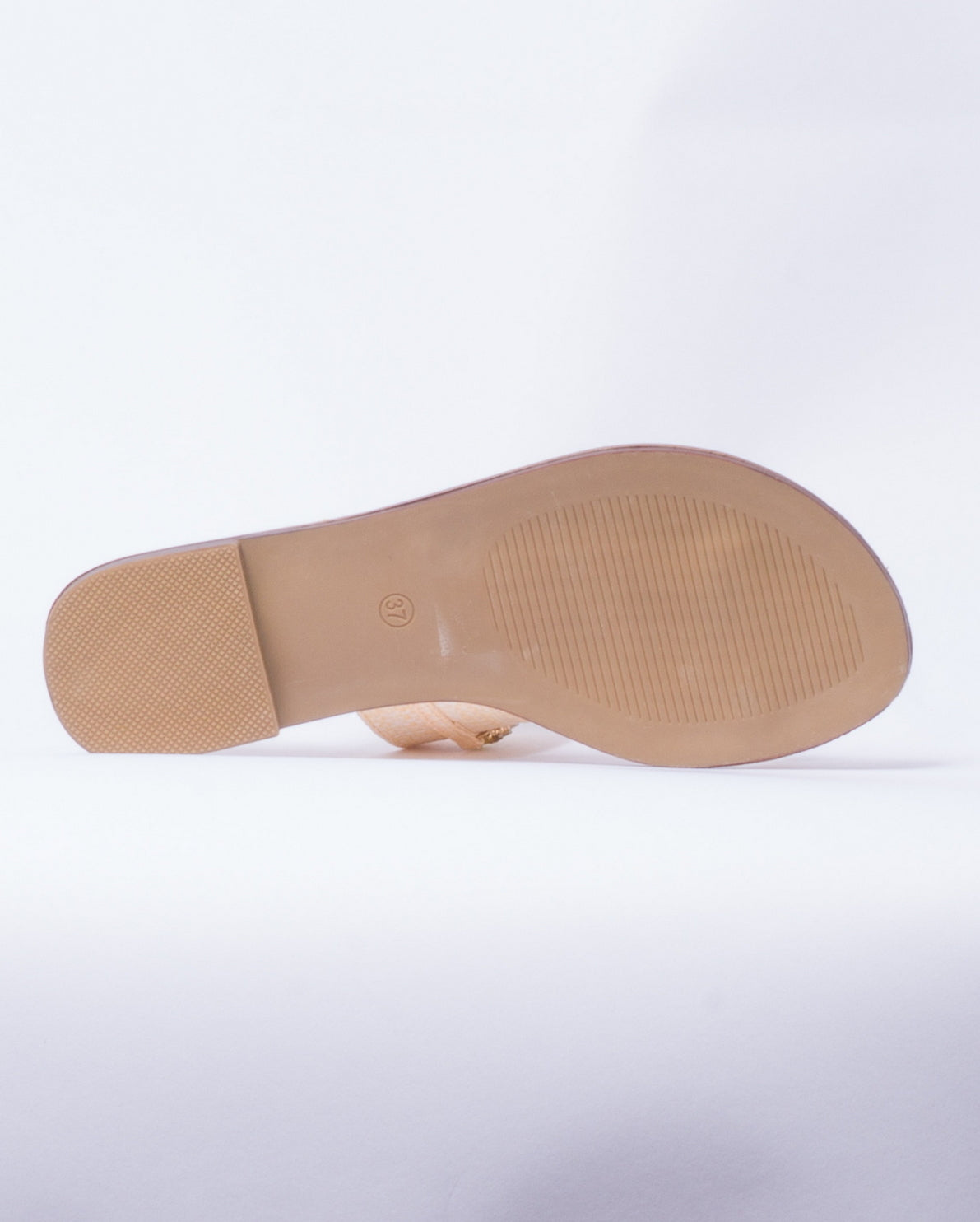 Sandalo con Brillantini - Beige