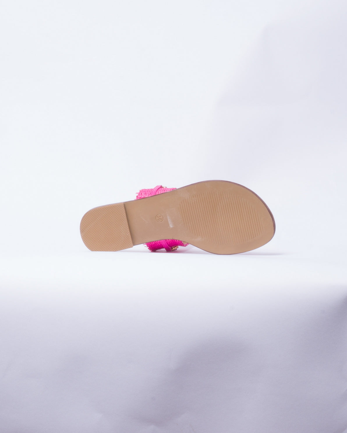 Sandalo con Brillantini - Fucsia