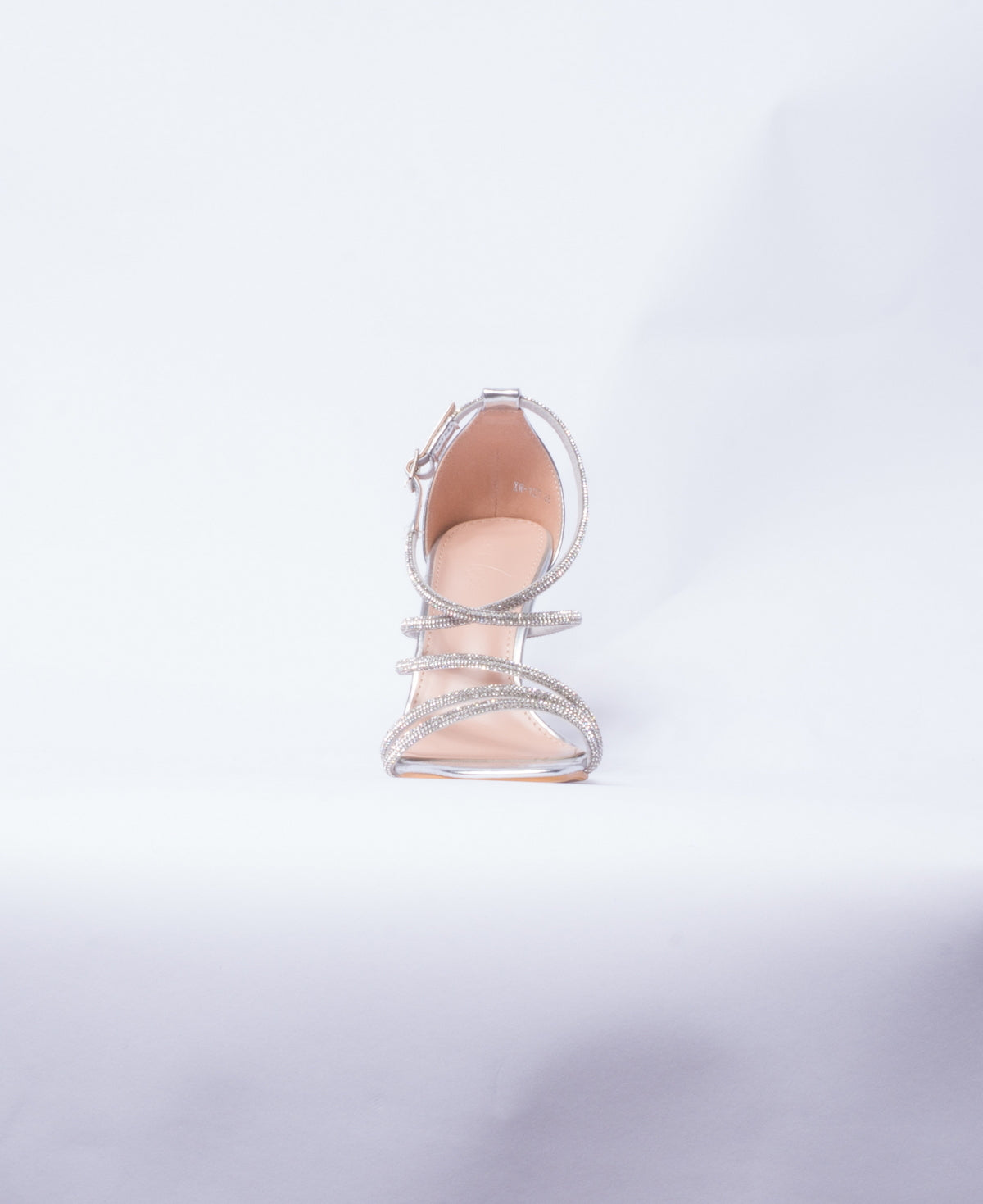 Sandalo con strass - Argento