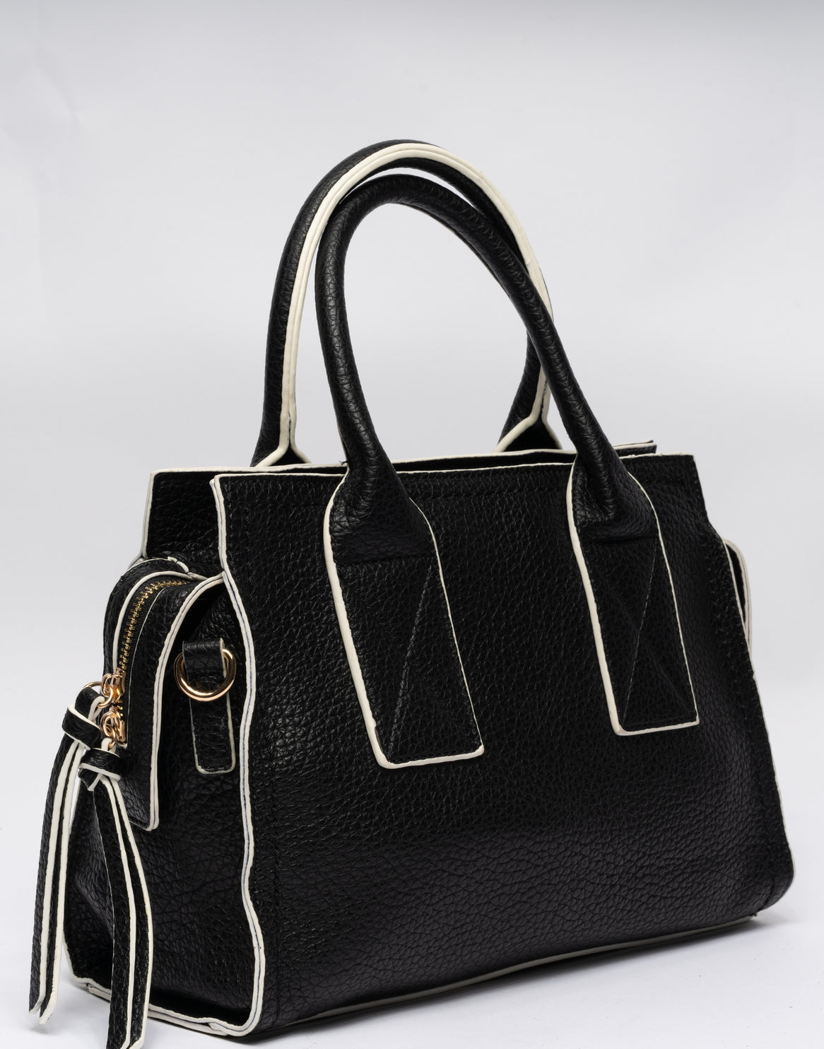 Borsa in ecopelle - Nero