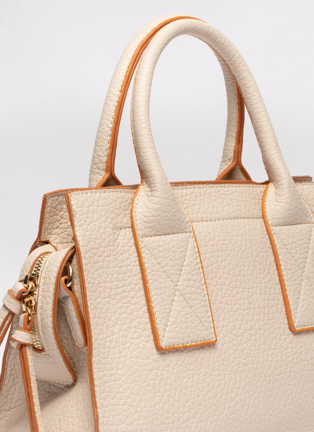 Borsa in ecopelle - Beige