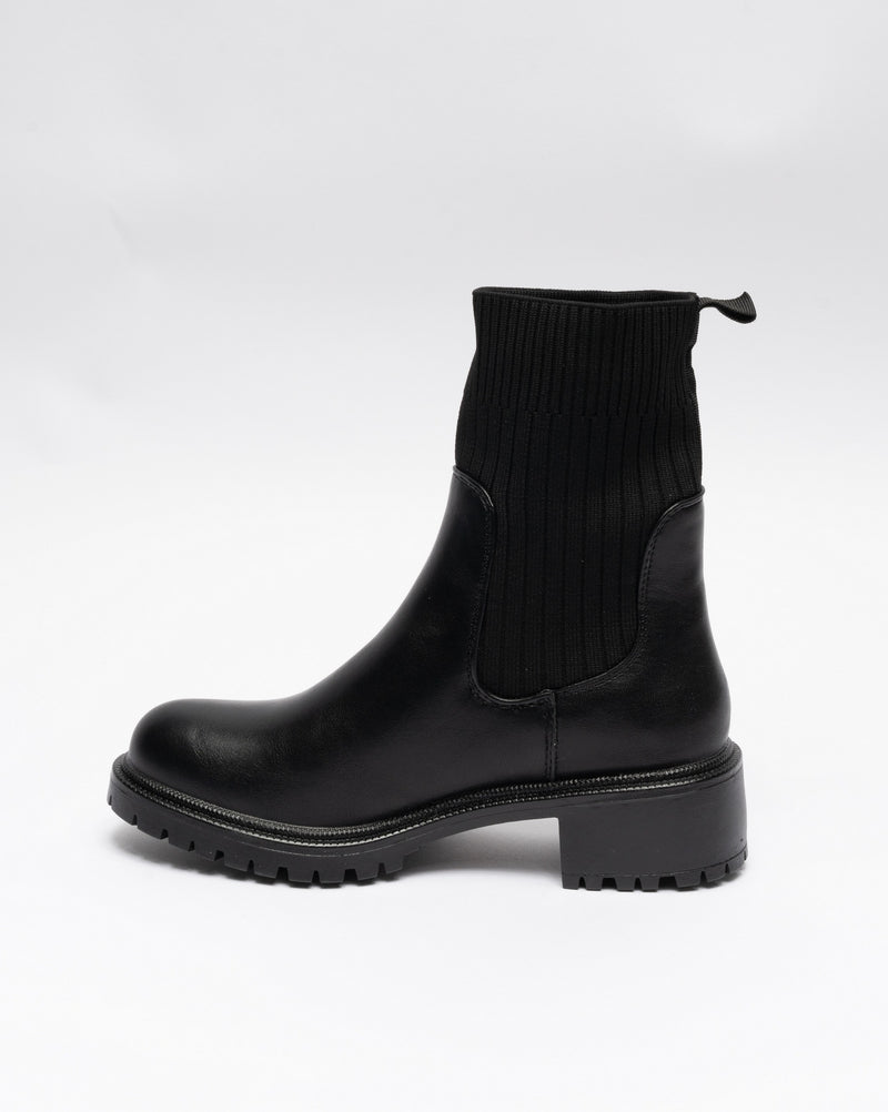 immagine-2-sstore-stivaletto-anfibio-con-gambale-elasticizzato-nero-stivaletti-kl905_black