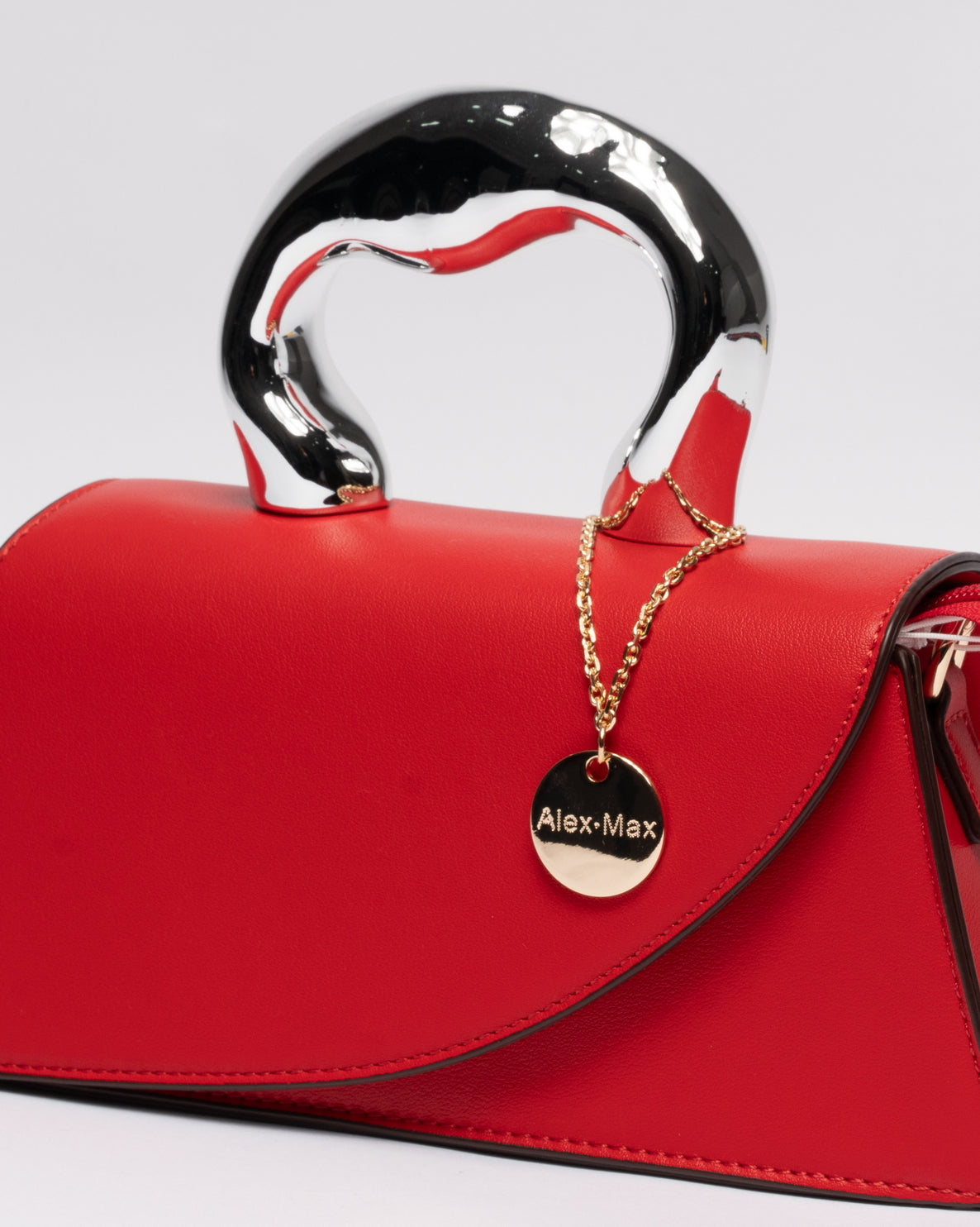 Borsa Alex Max Trapezio - Rossa