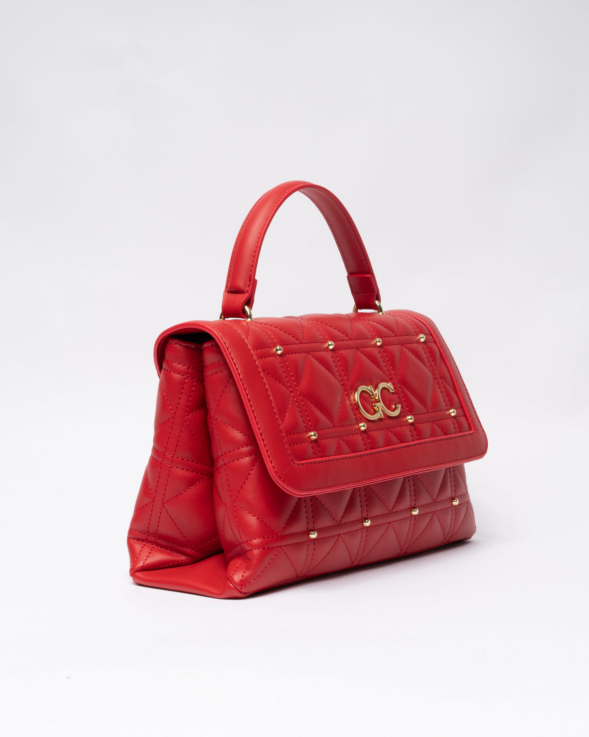 Borsa Gio Cellini CLIO ROMBI - Rossa