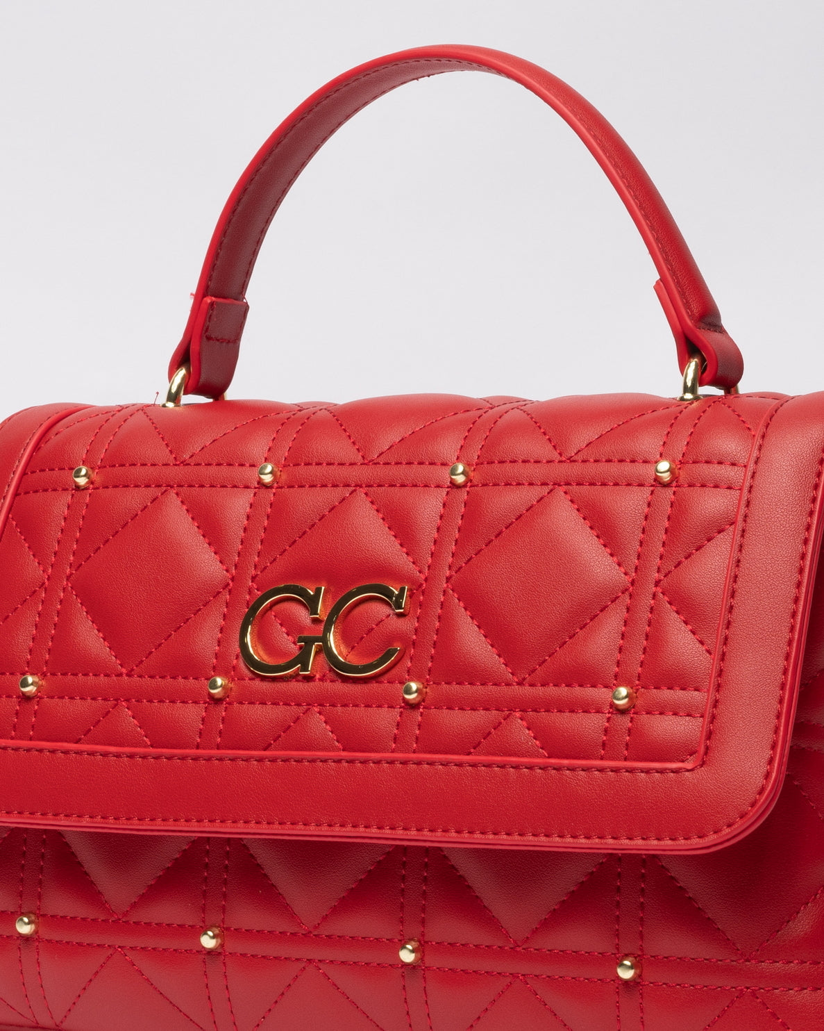 Borsa Gio Cellini CLIO ROMBI - Rossa