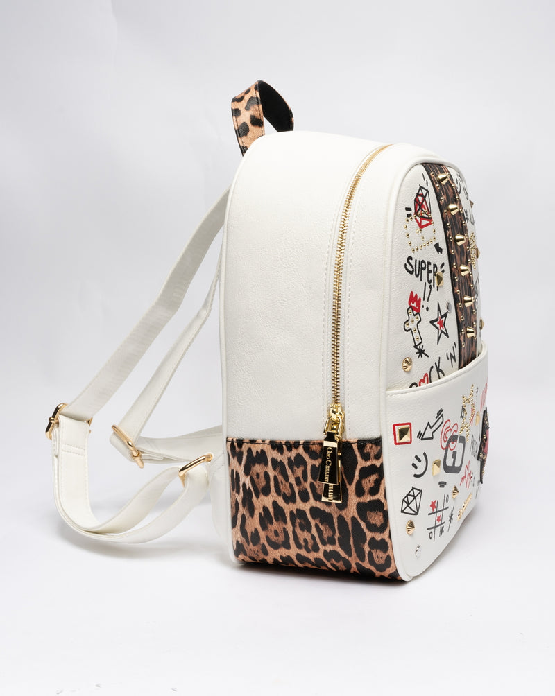 Zaino Gio Cellini KRIS HEARTS - Bianco