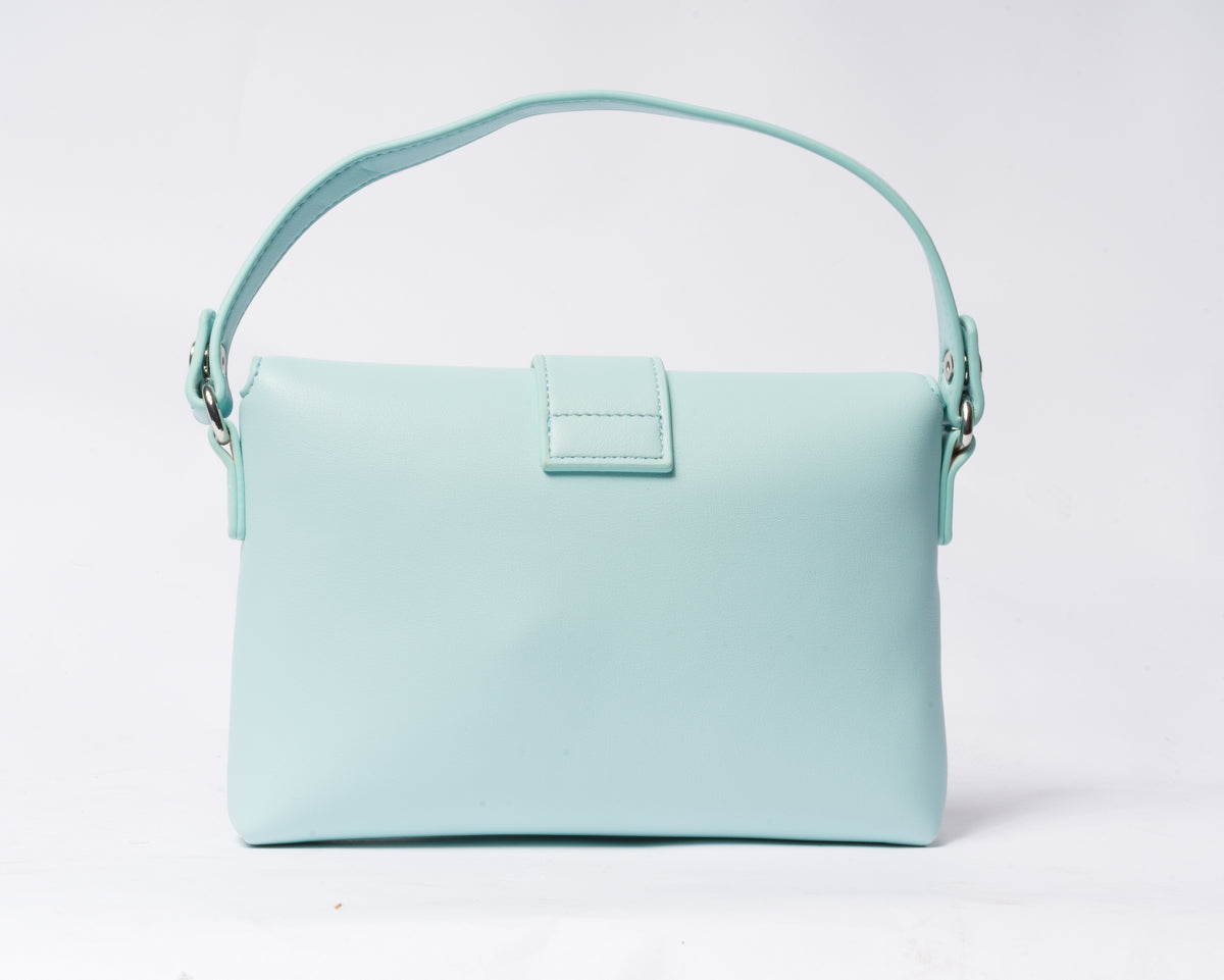 Mini bag Gio Cellini in ecopelle - Azzurra