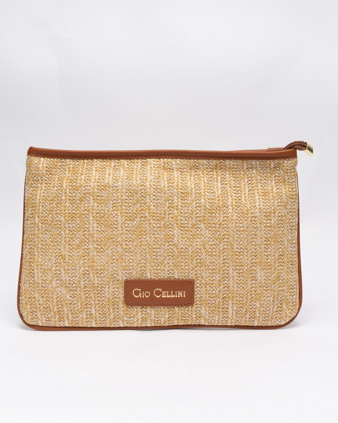 Pochette Gio Cellini Rafia - Marrone