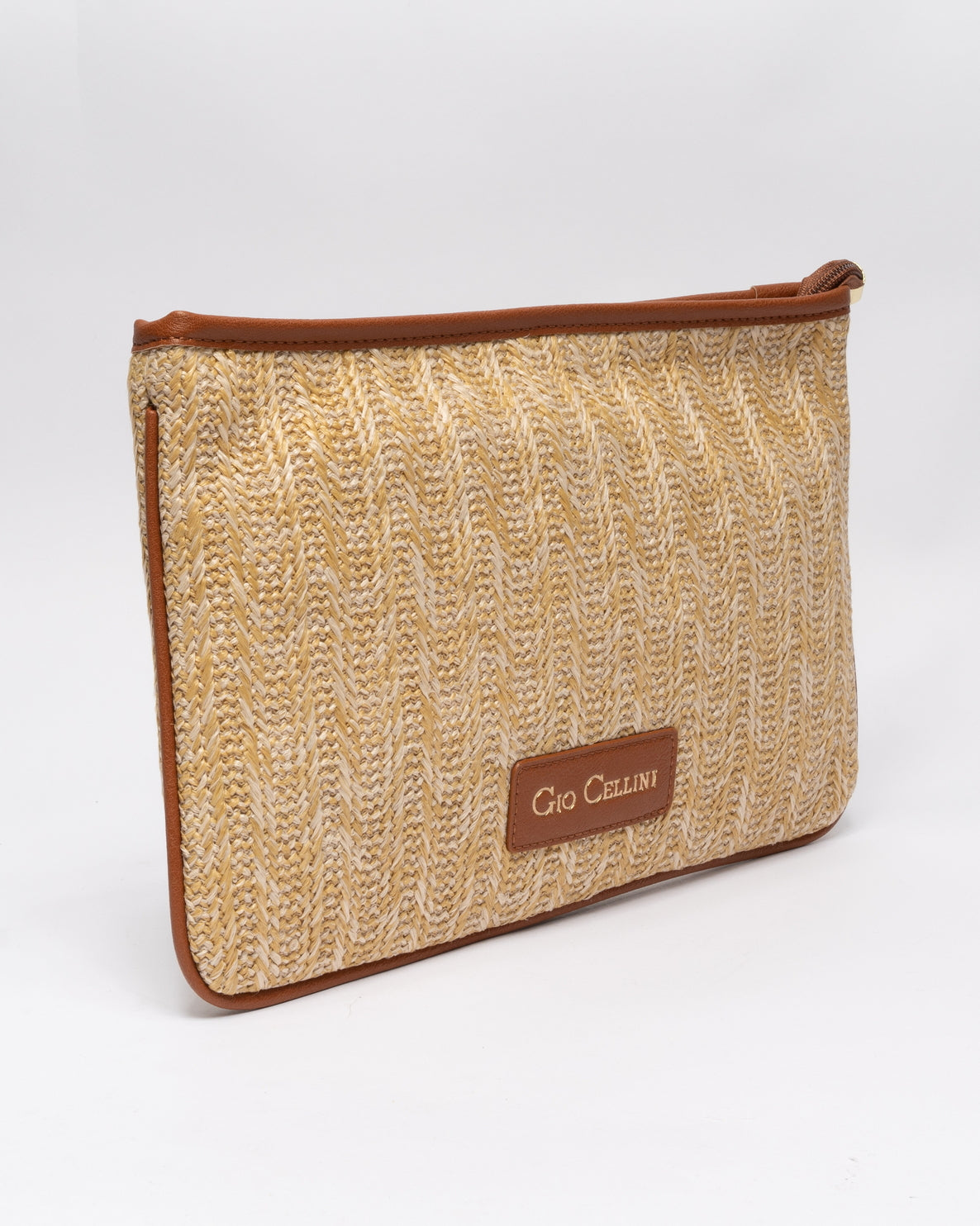 Pochette Gio Cellini Rafia - Marrone