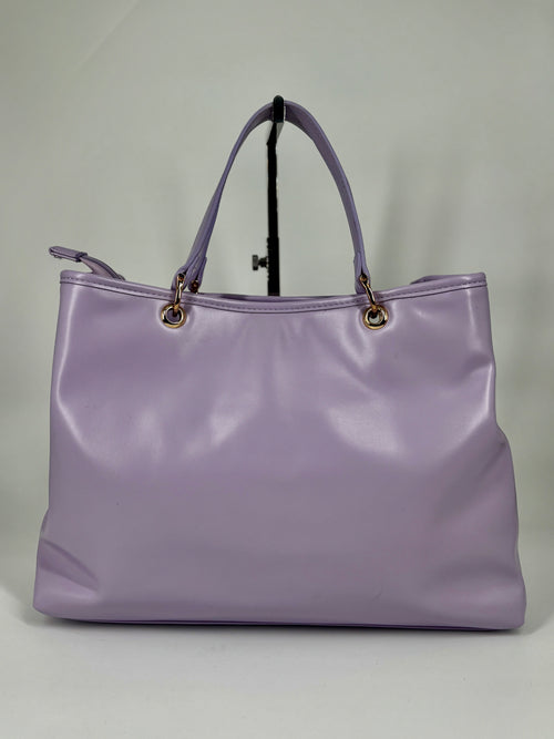 Borsa Alex Max intrecciata - Lilla