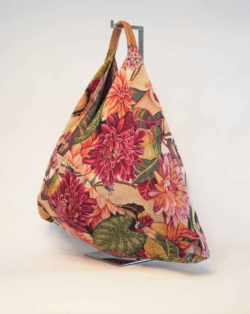 Borsa Shopper in Tessuto - Floreale