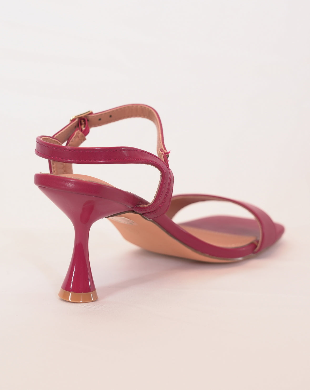 Sandalo con Tacco a Rocchetto -  Rosso