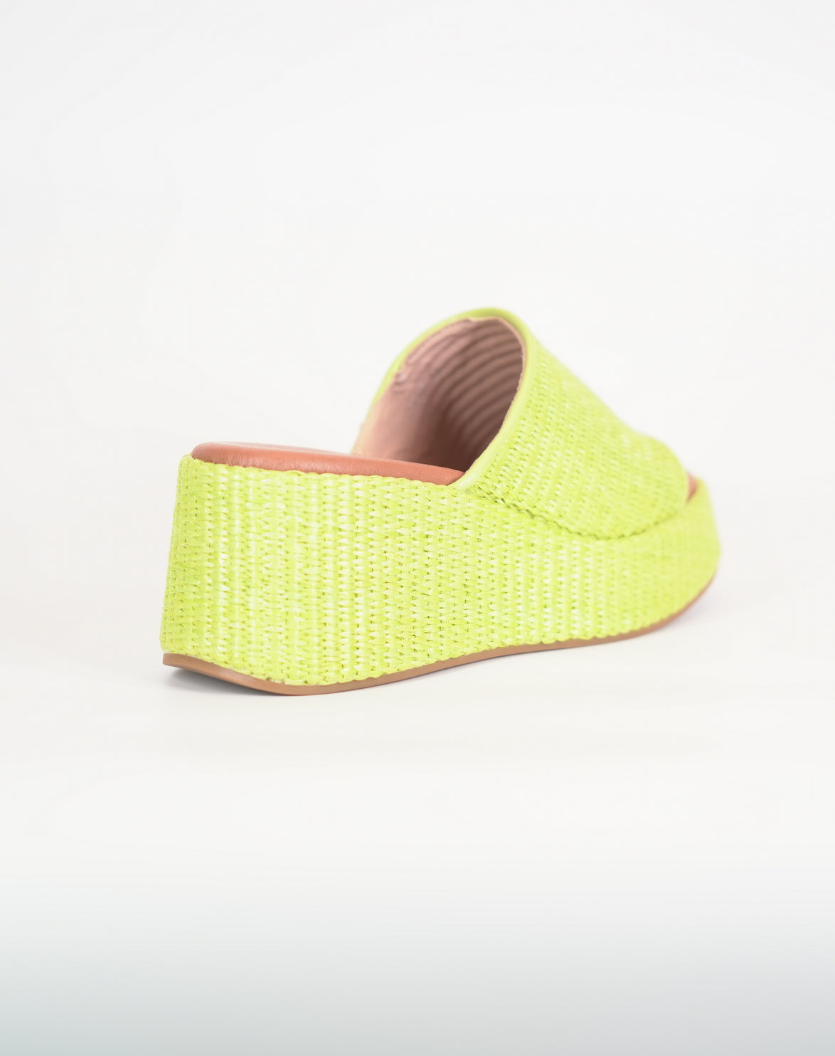 Zeppe Donna in Rafia - Verde