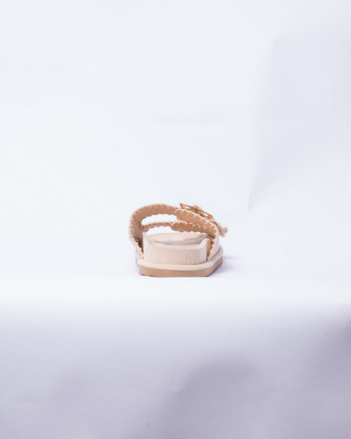Sandali doppia fascia - Beige