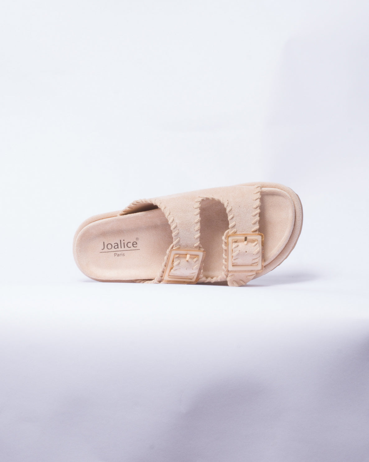 Sandali doppia fascia - Beige