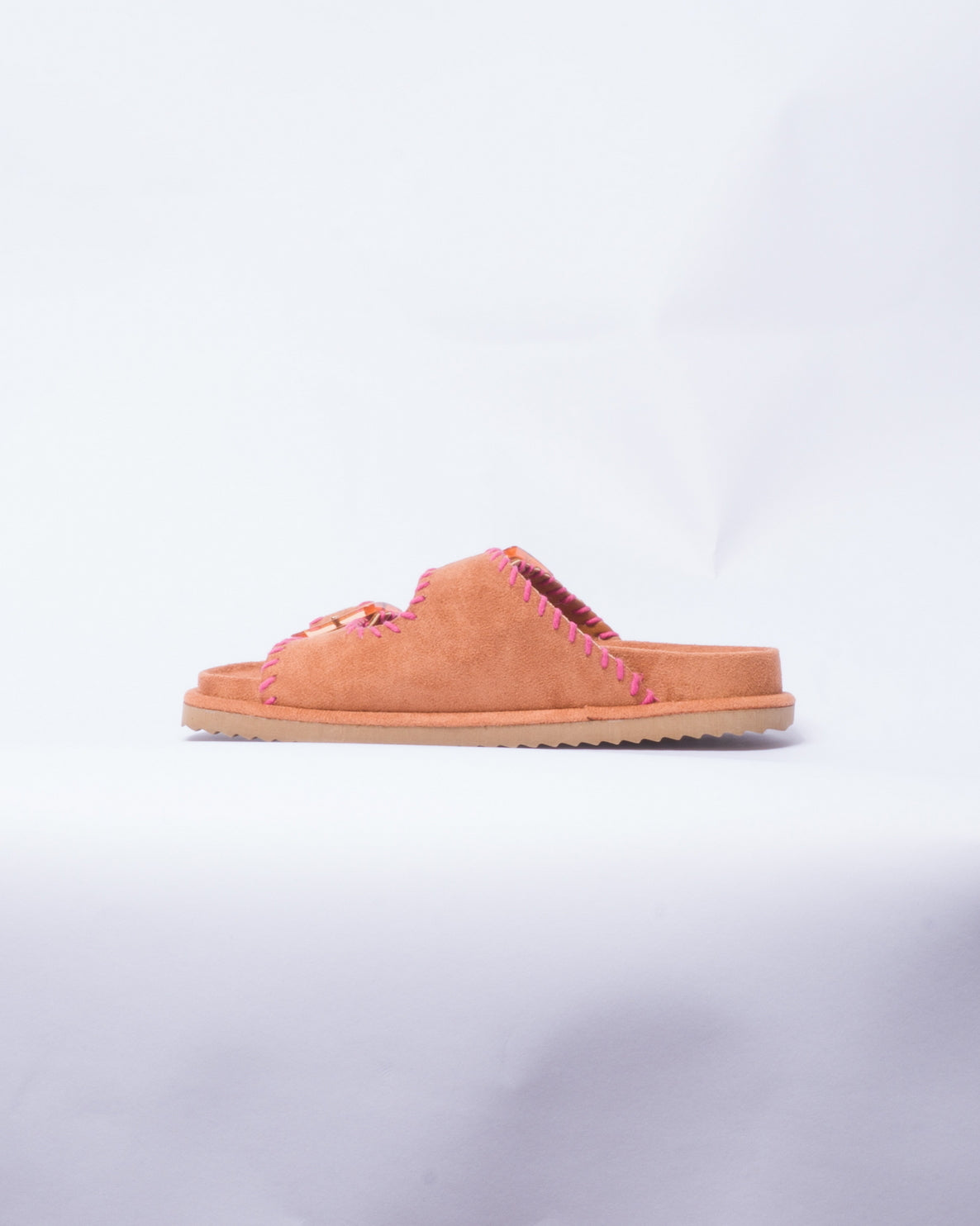 Sandali doppia fascia - Marrone