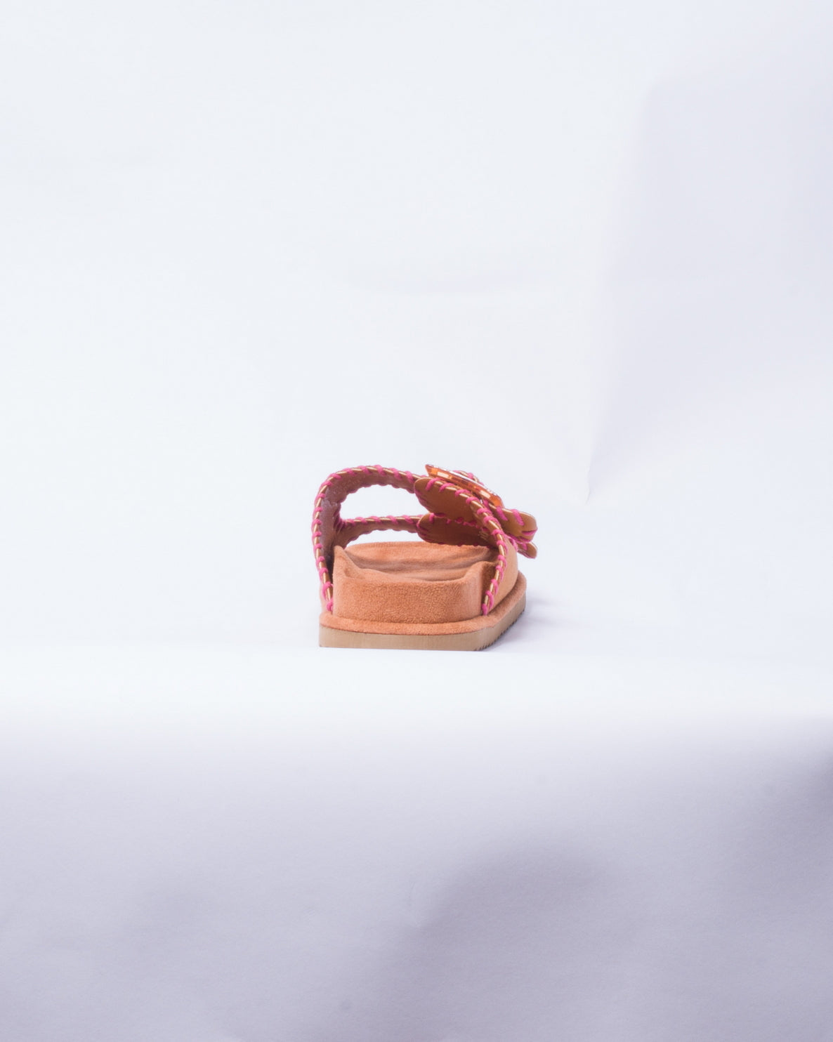 Sandali doppia fascia - Marrone