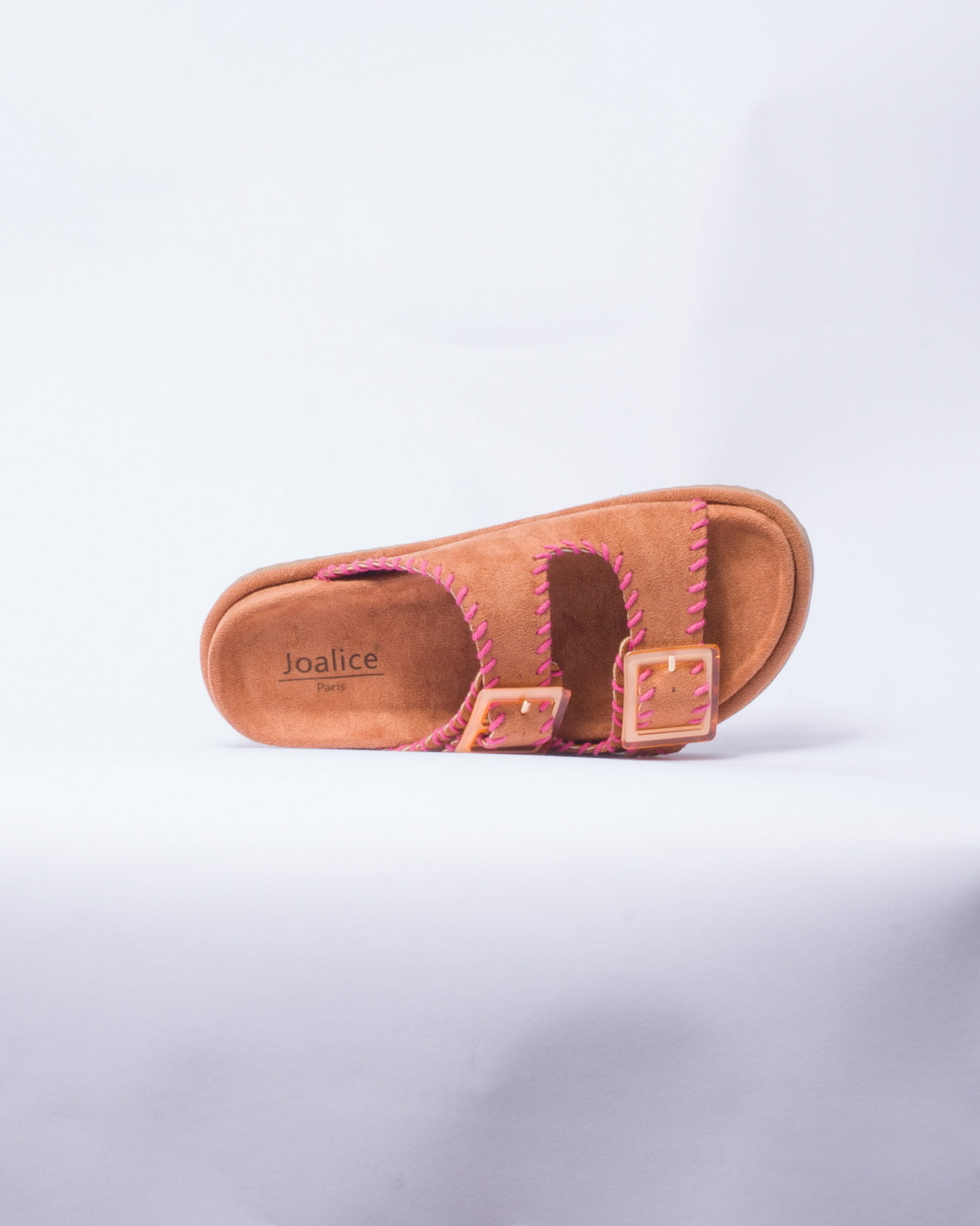Sandali doppia fascia - Marrone