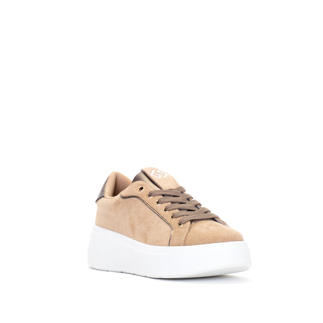 Sneakers Gold & Gold - Marrone