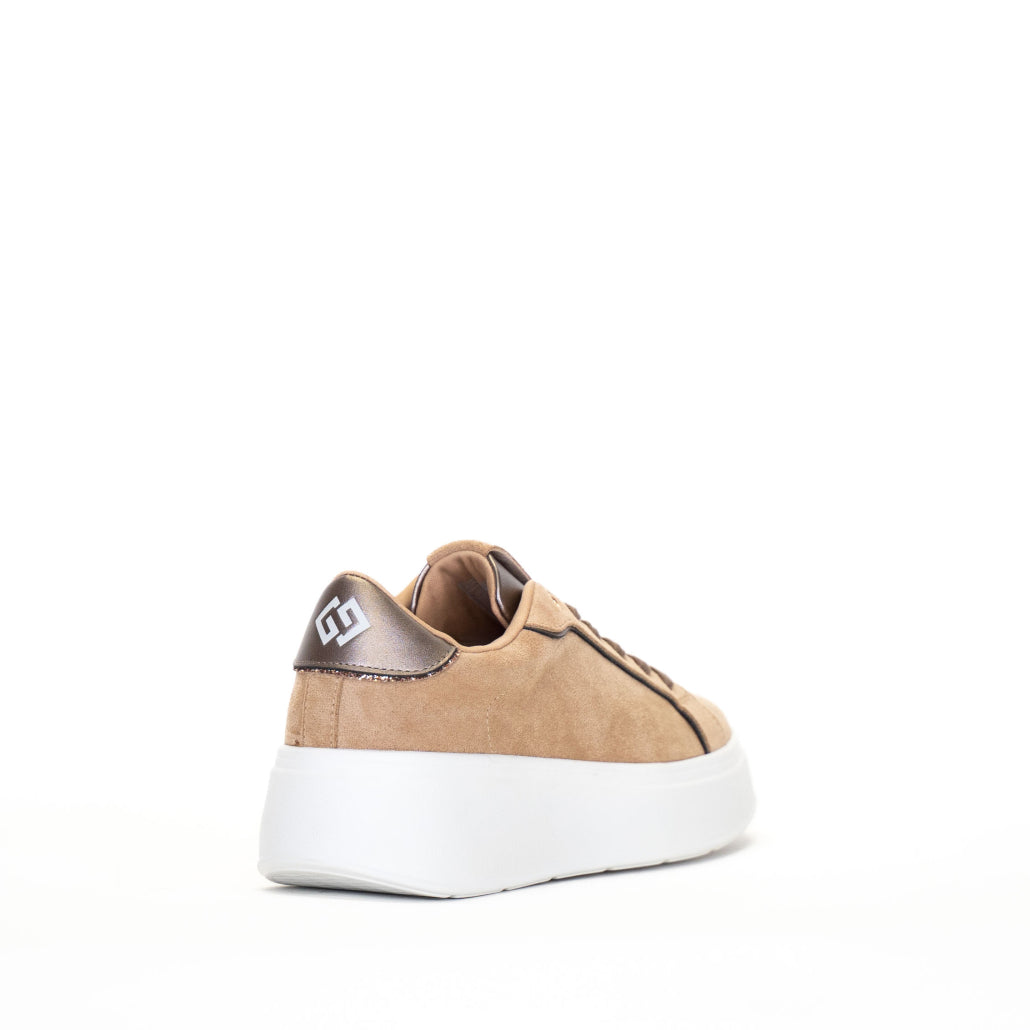 Sneakers Gold & Gold - Marrone