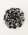 Spilla Fiore Maculato Bianco e Nero