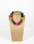 Collana Girocollo Maxi Sfere Multicolore