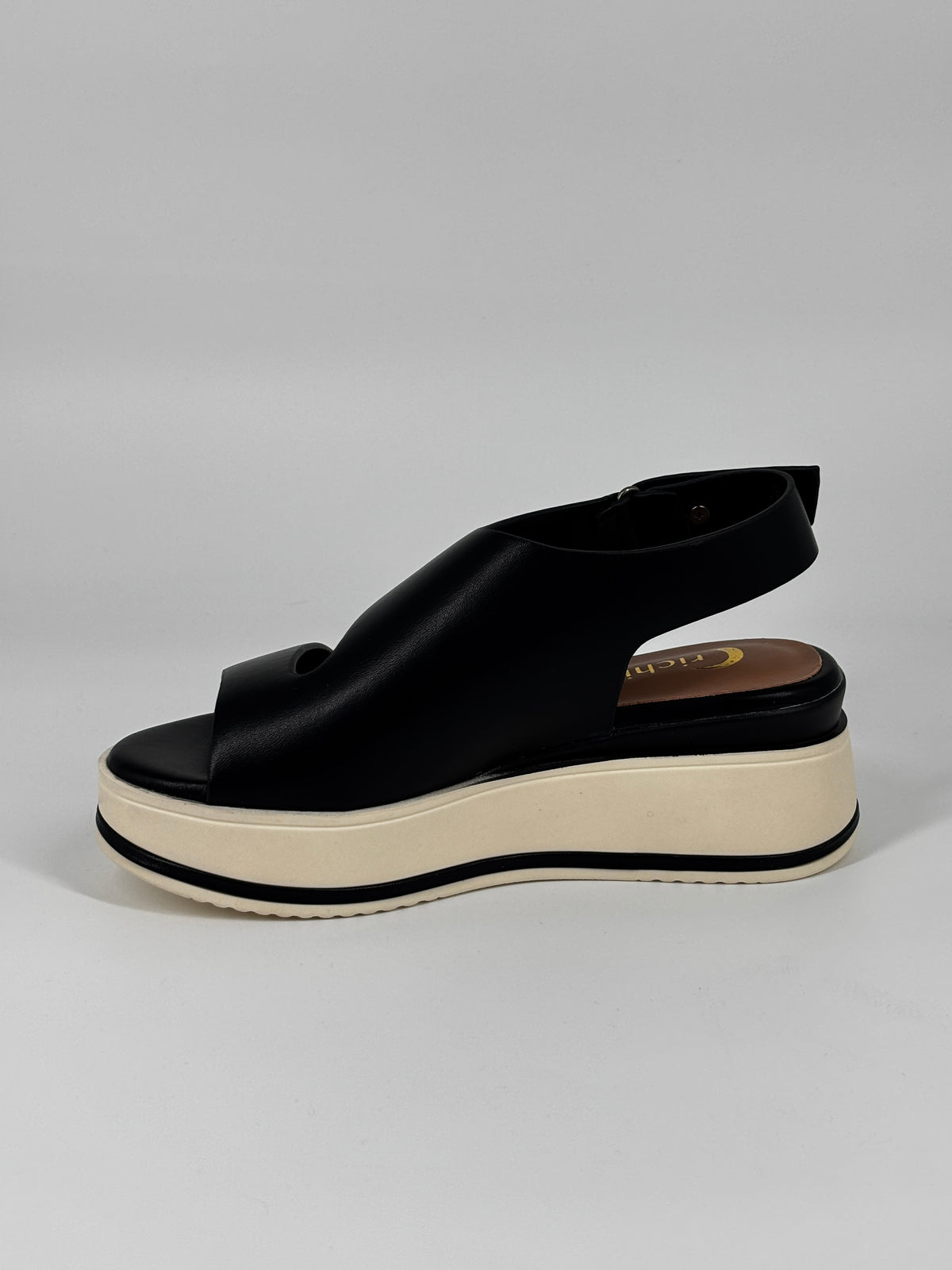 Sandalo Platform - Nero