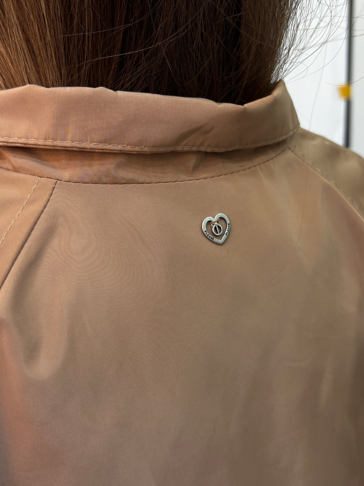 Giubbino Please Bomber Leggero - Camel