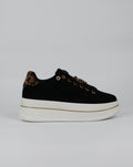 Sneakers Platform Gold&Gold - Nero