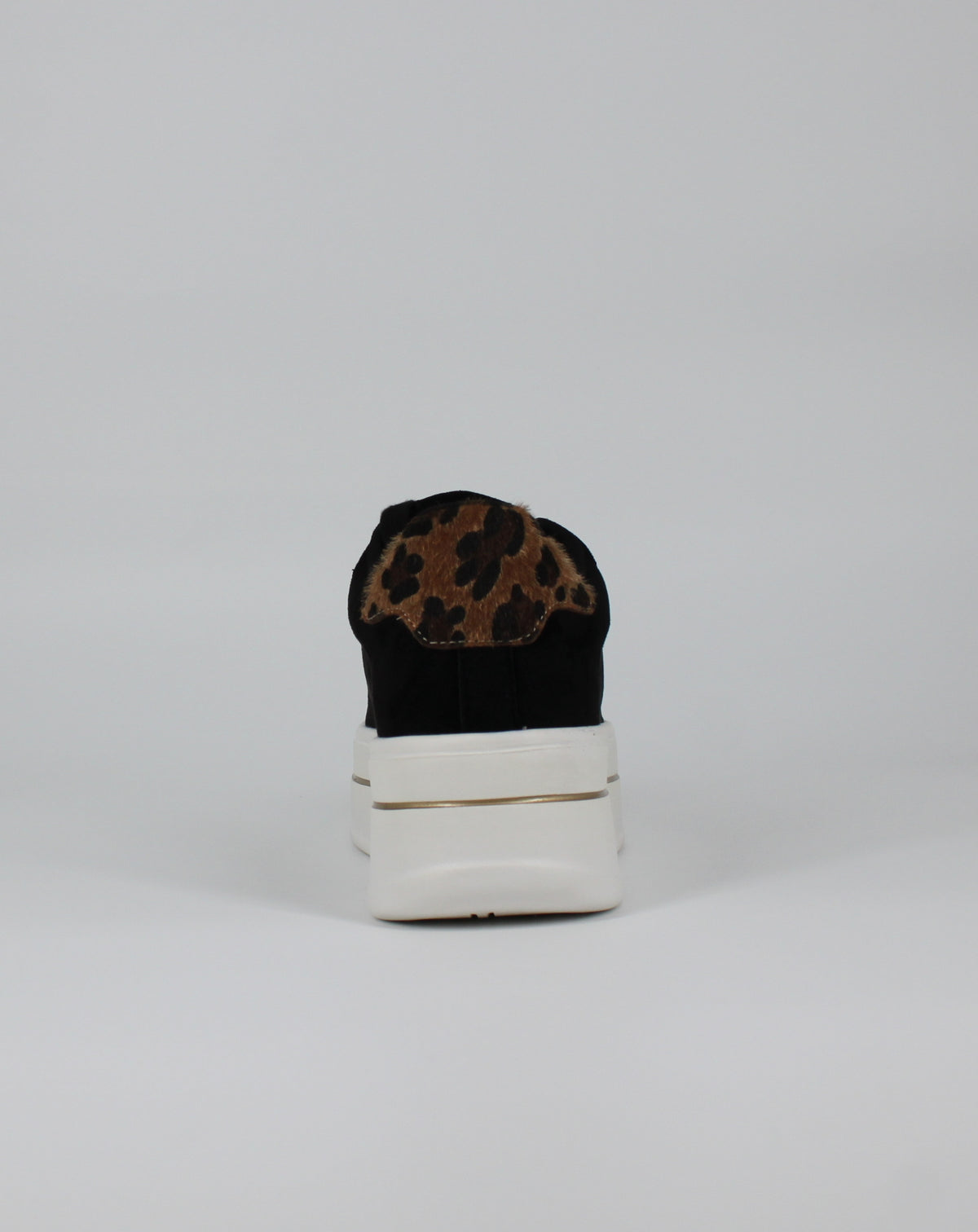 Sneakers Platform Gold&Gold - Nero