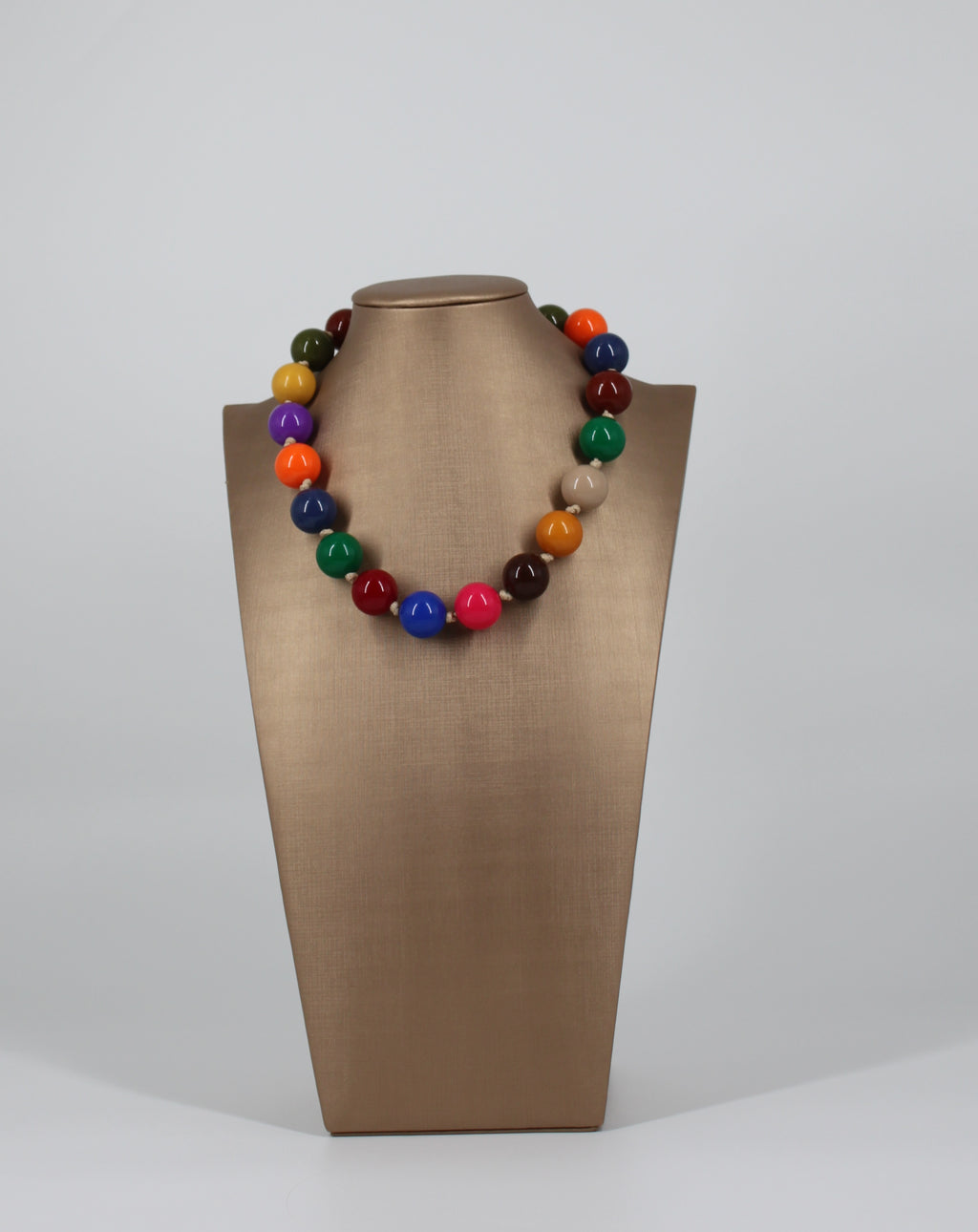 Collana Girocollo a Sfere - Multicolore