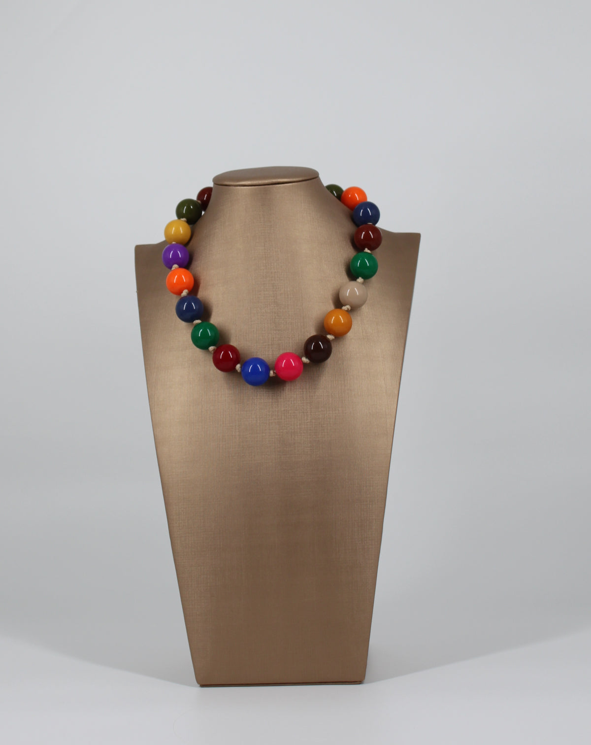 Collana Girocollo a Sfere - Multicolore