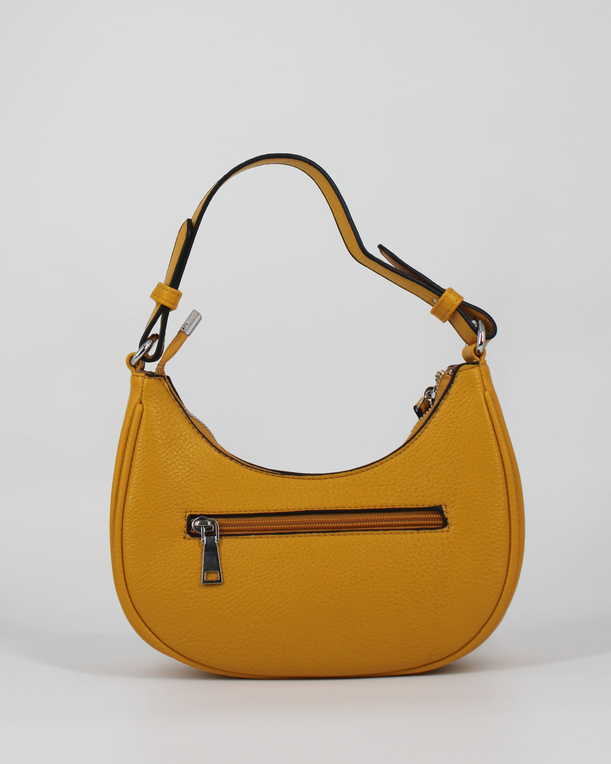 Borsa a Mezzaluna in ecopelle – Senape