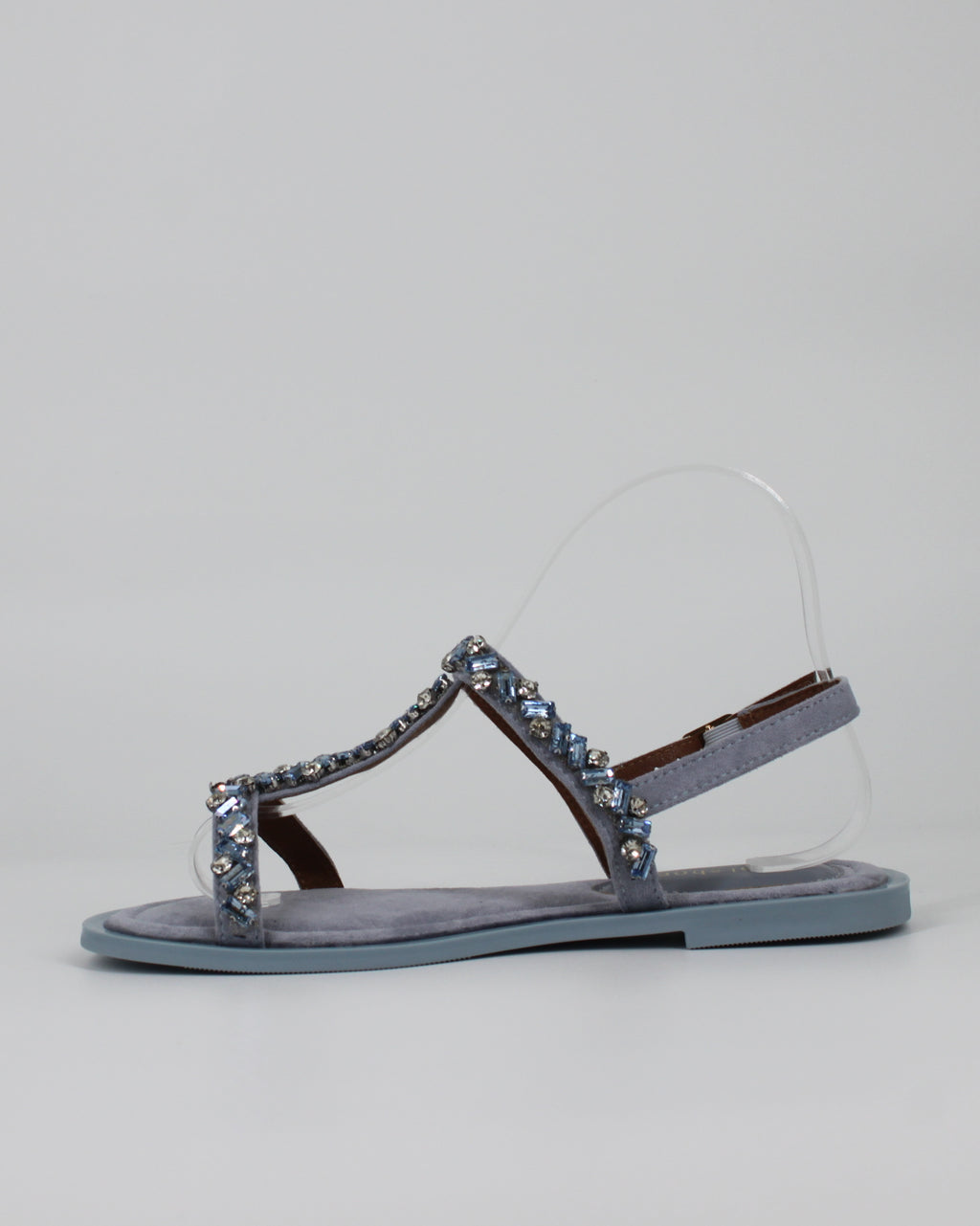 Sandalo Basso Gioiello - Azzurro