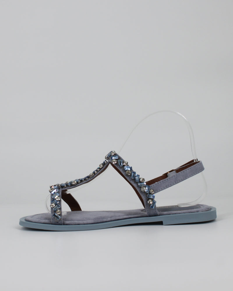 Sandalo Basso Gioiello - Azzurro
